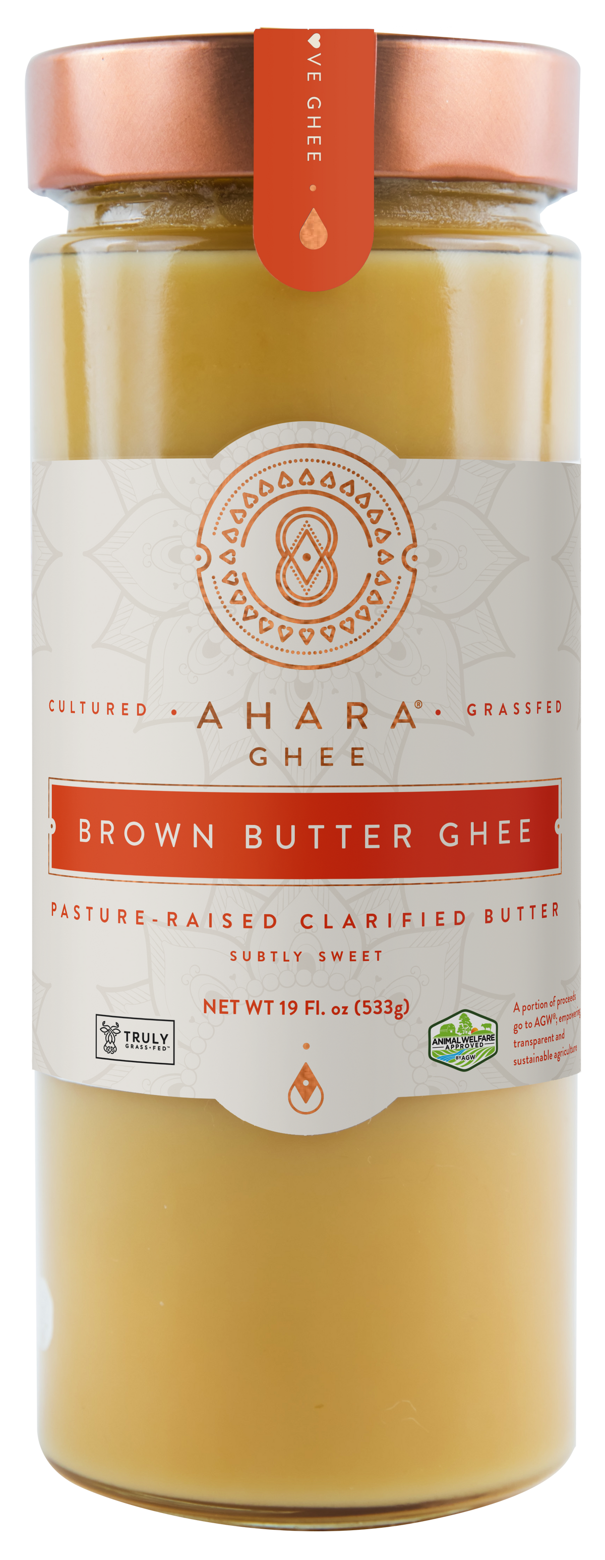 Grass-Fed Brown Butter Ghee | Ahara Rasa AHARA RASA