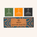 Ayurvedic Soap Gift Set: Neem, Turmeric & Charcoal Green-Beauty Co