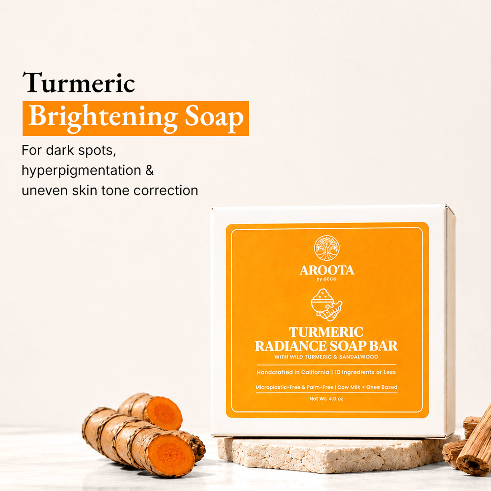 Ayurvedic Turmeric Soap Bar Green-Beauty Co