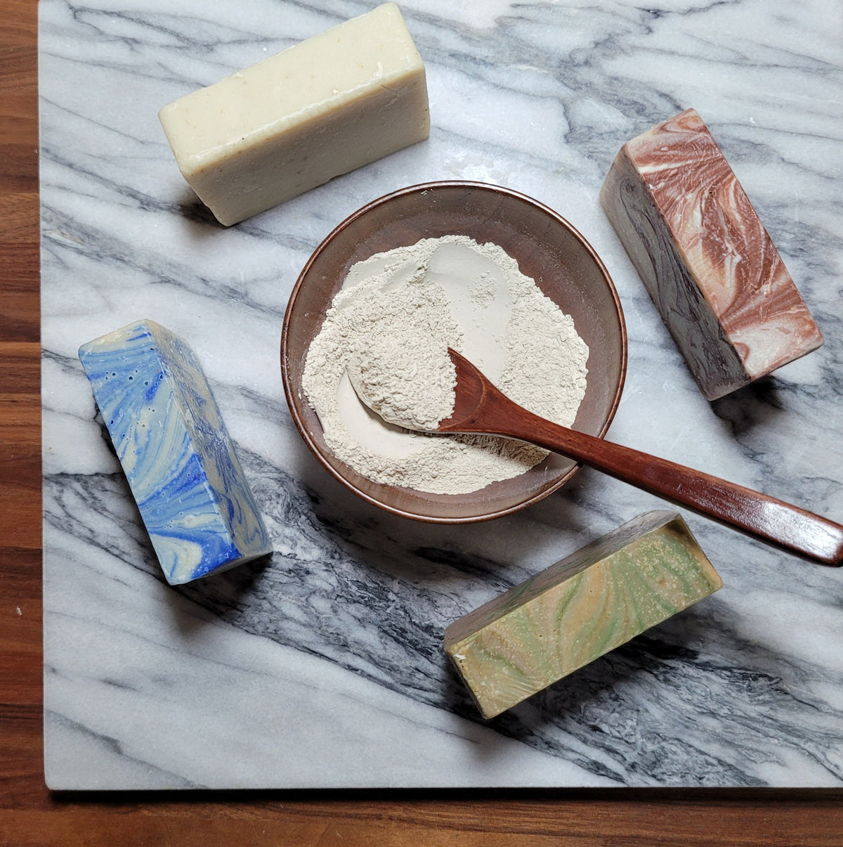 Natural Face & Body Soap Bar - Cold Processed, Organic Oils | Signature Clay Head To Toe Products