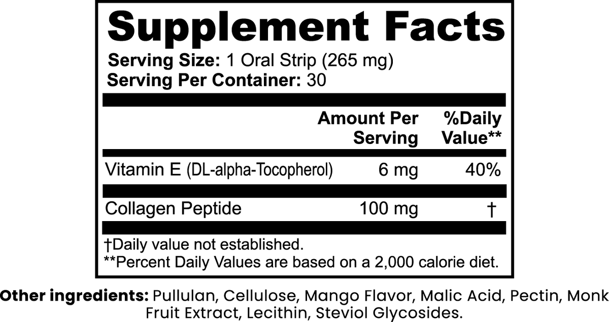 Glow Up | Beauty + Collagen Strips My Store
