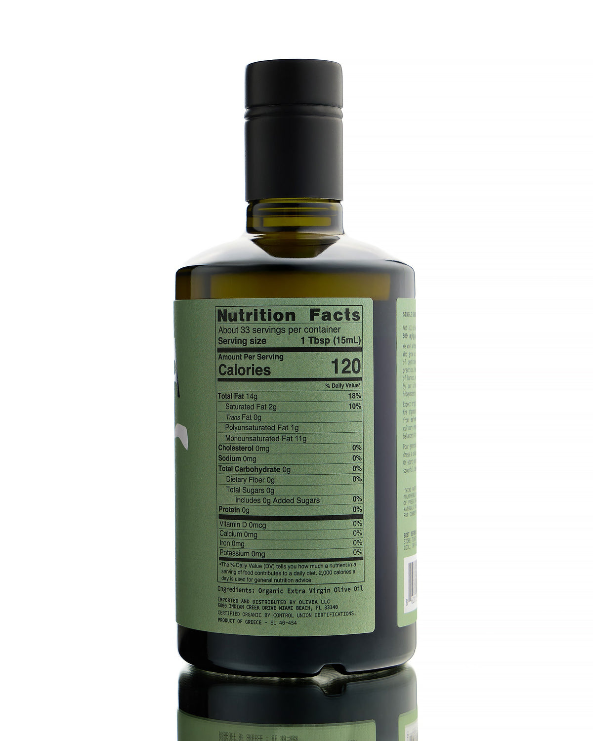 High Phenolic Extra Virgin Olive Oil — 500+ mg/kg Polyphenols Olivea