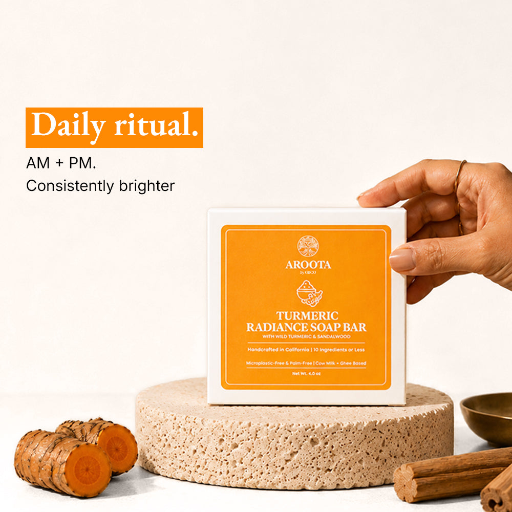 Ayurvedic Turmeric Soap Bar Green-Beauty Co