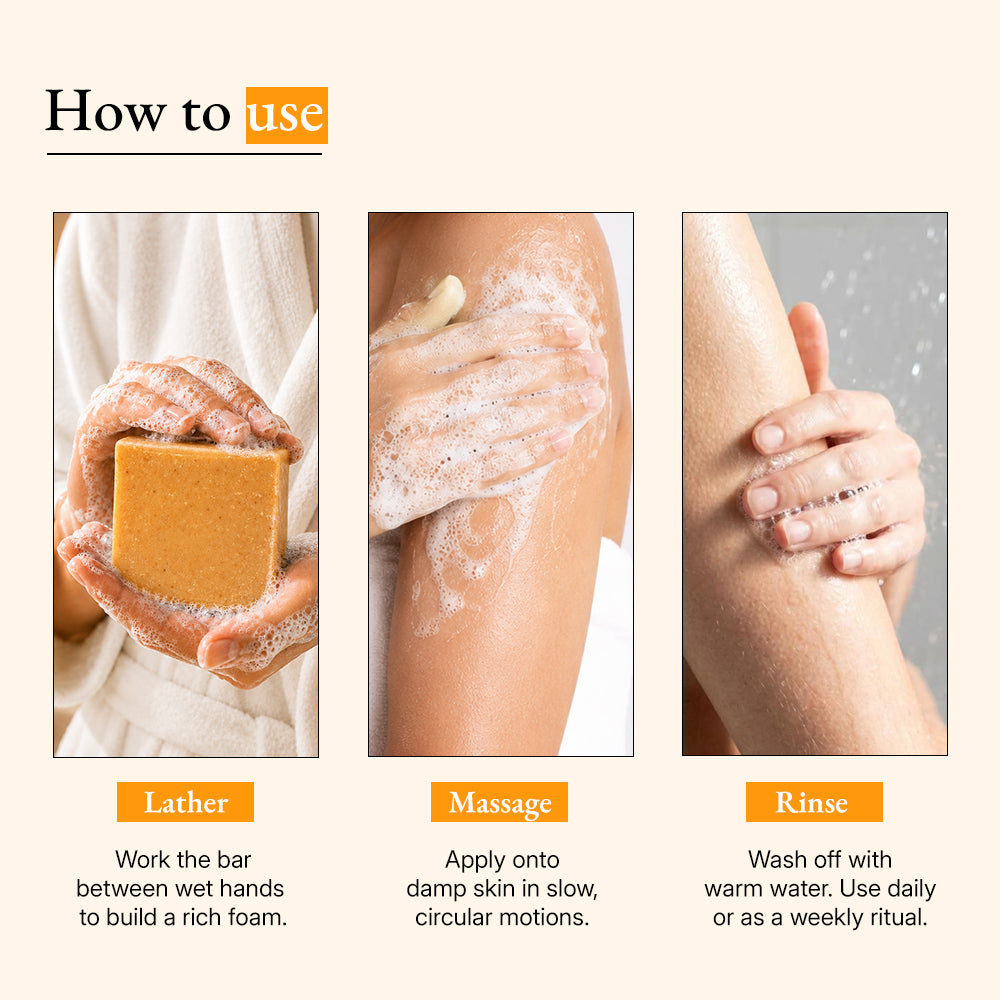 Ayurvedic Turmeric Soap Bar Green-Beauty Co