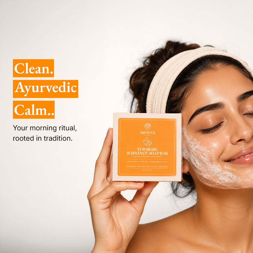 Ayurvedic Turmeric Soap Bar Green-Beauty Co