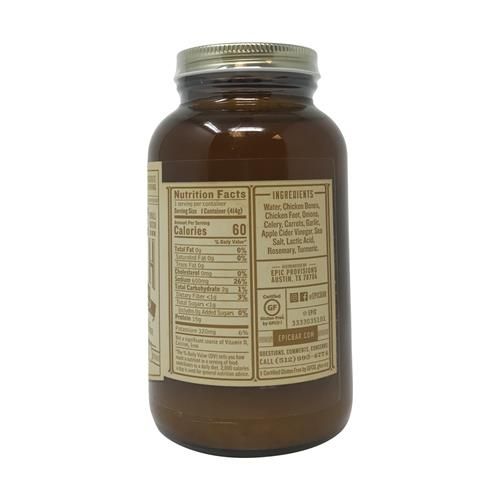 Epic Artisanal Bone Broth, Homestyle Savory Chicken, 14 Oz. ByBies