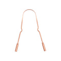 Pure Copper Tongue Scraper | U-Shaped Ayurvedic Oral Care Tool Clarity Global Imports