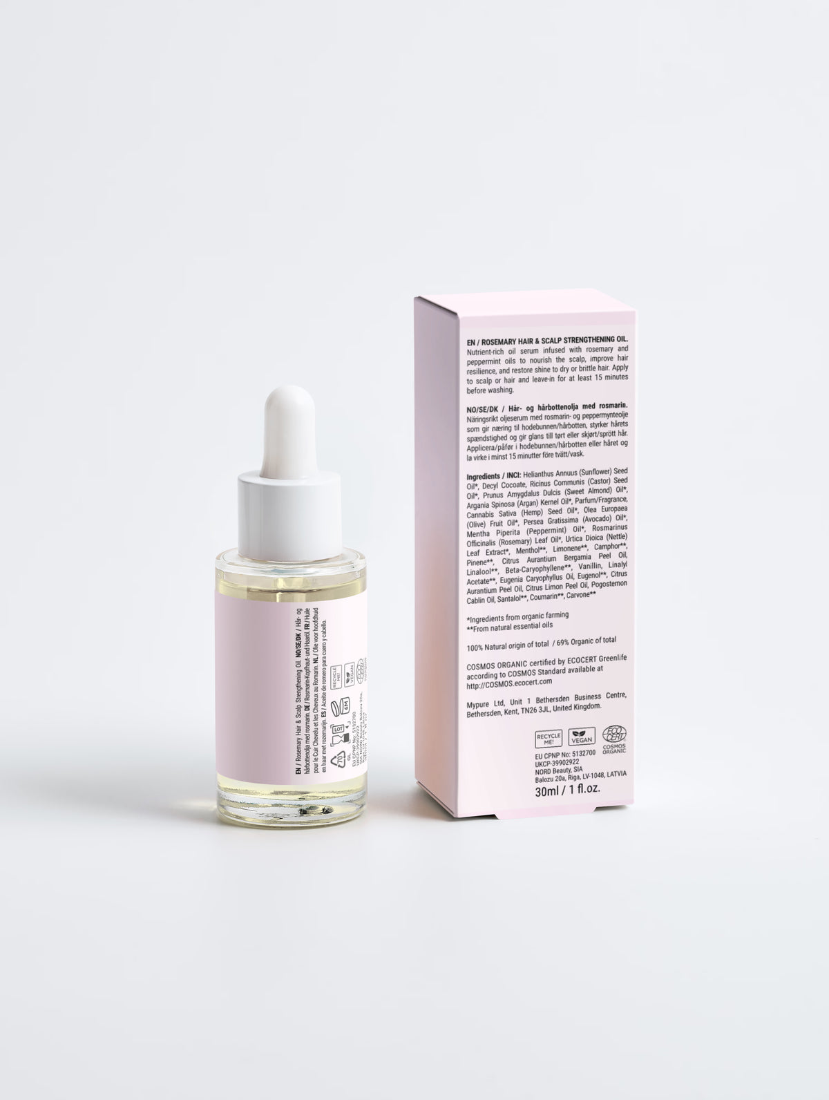 Healthy Roots. Rosemary Hair & Scalp Oil Selfnamed
