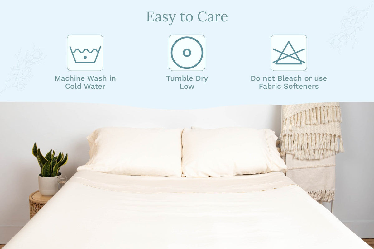 Organic Sateen Bed Sheets Set Organic Cotton Mart