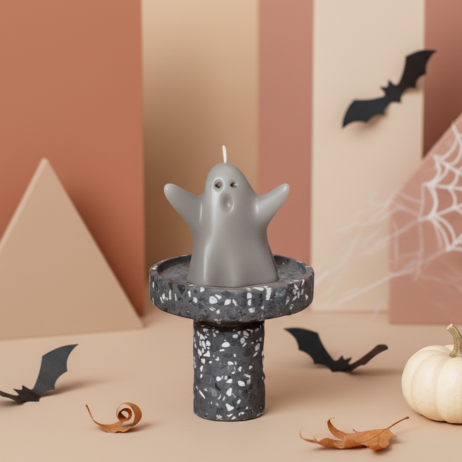 Ghost Candle |  Halloween Decor DC-Crazy About Candles
