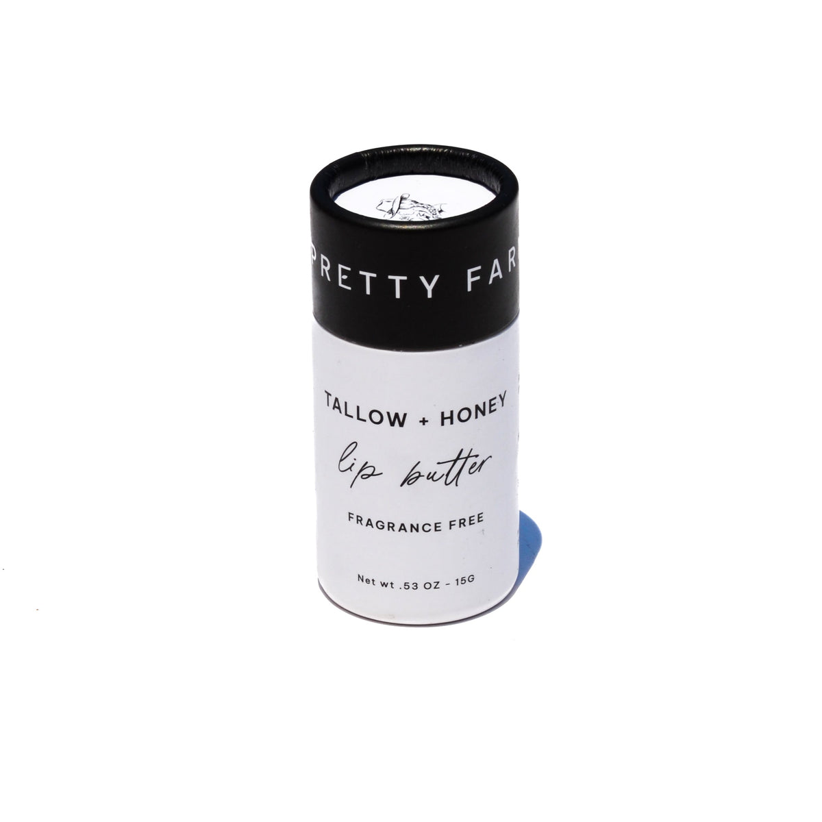 Fragrance Free Tallow + Honey Lip Butter | Eco-Friendly Travel Tube Pretty farm girl