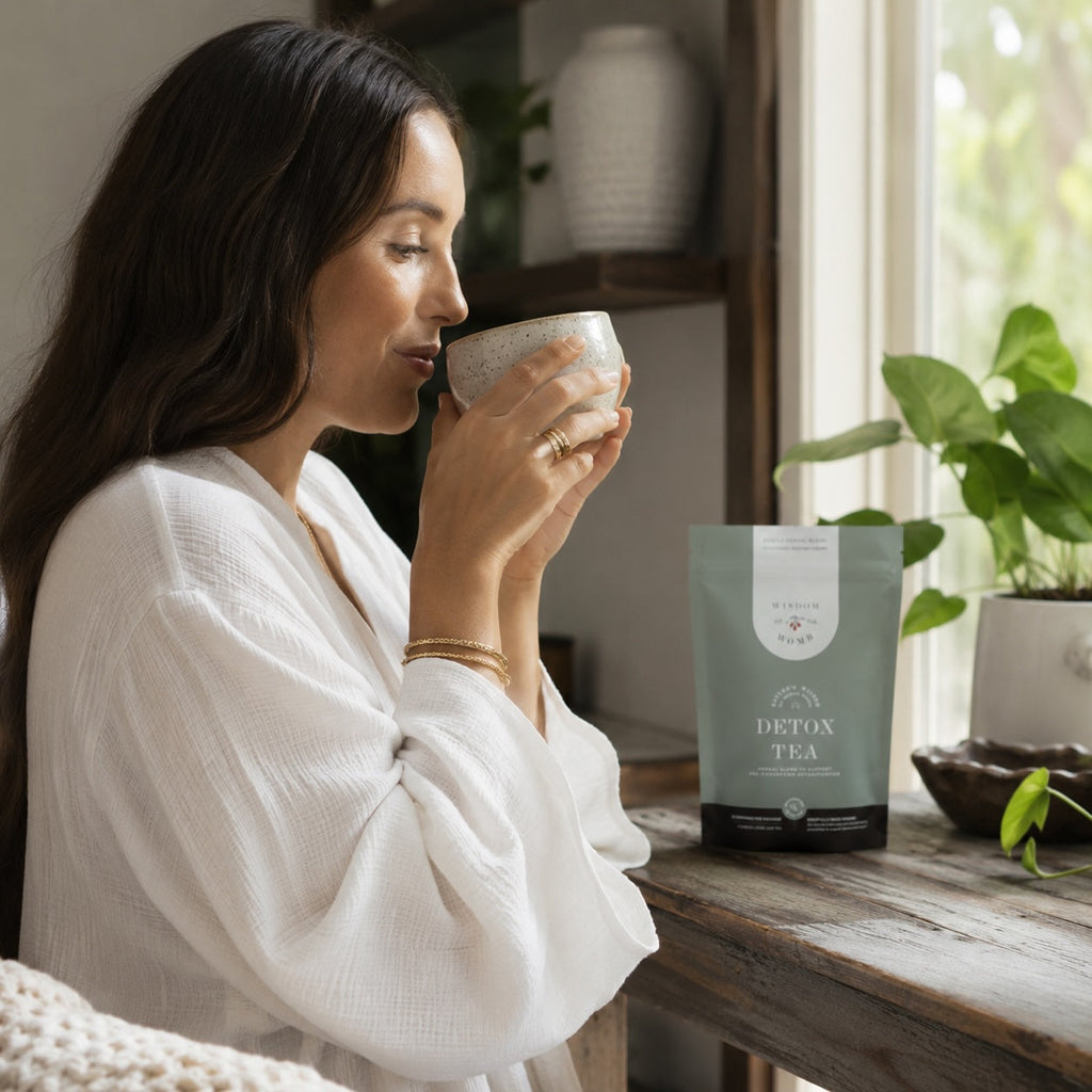 Detox Fertility Tea Wisdom of the Womb