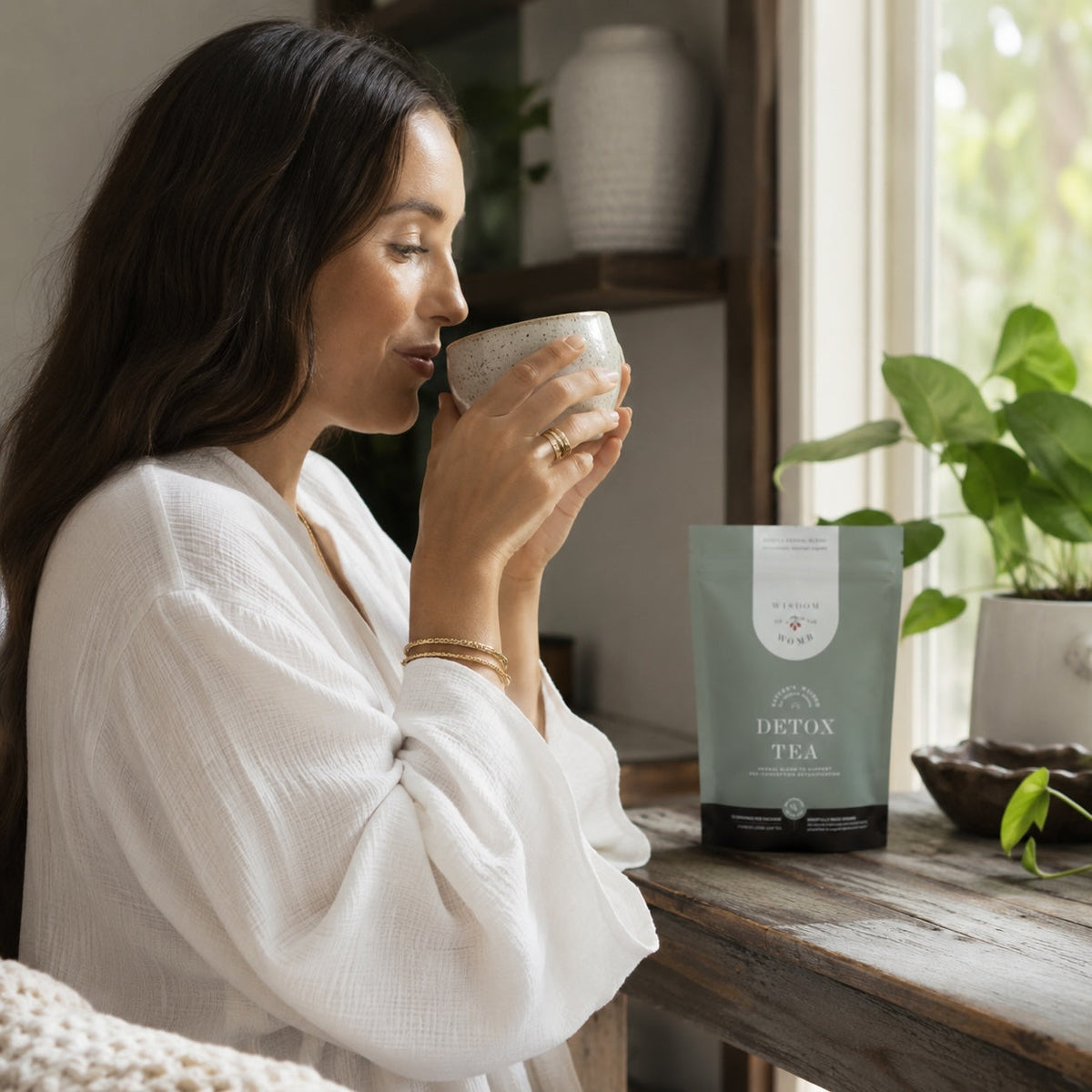 Detox Fertility Tea Wisdom of the Womb