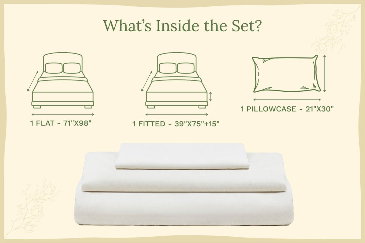 Organic Sateen Bed Sheets Set Organic Cotton Mart
