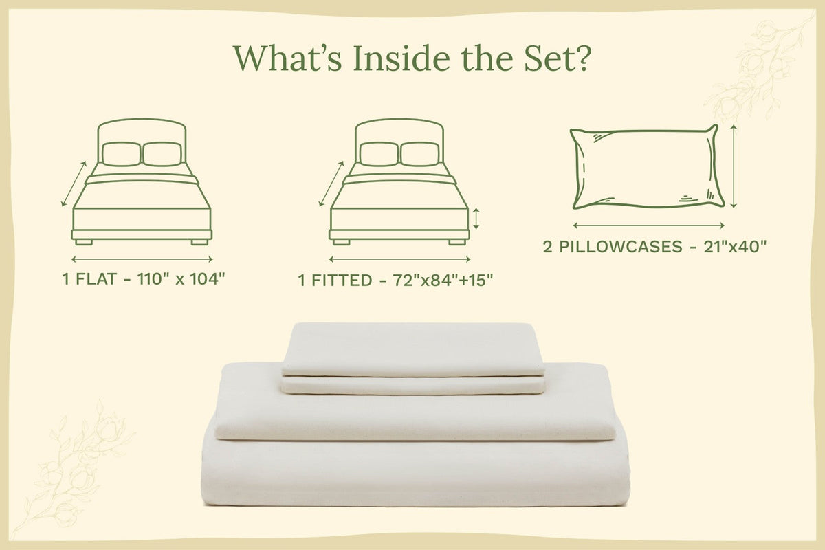 Organic Sateen Bed Sheets Set Organic Cotton Mart