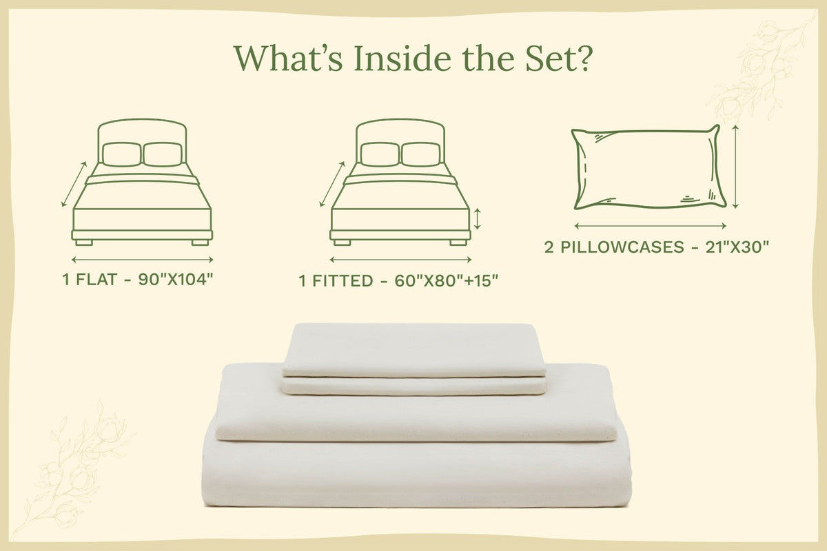 Organic Sateen Bed Sheets Set Organic Cotton Mart