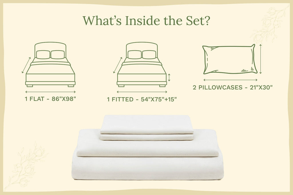 Organic Sateen Bed Sheets Set Organic Cotton Mart