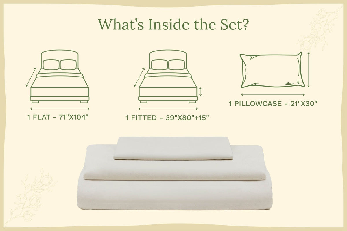 Organic Sateen Bed Sheets Set Organic Cotton Mart
