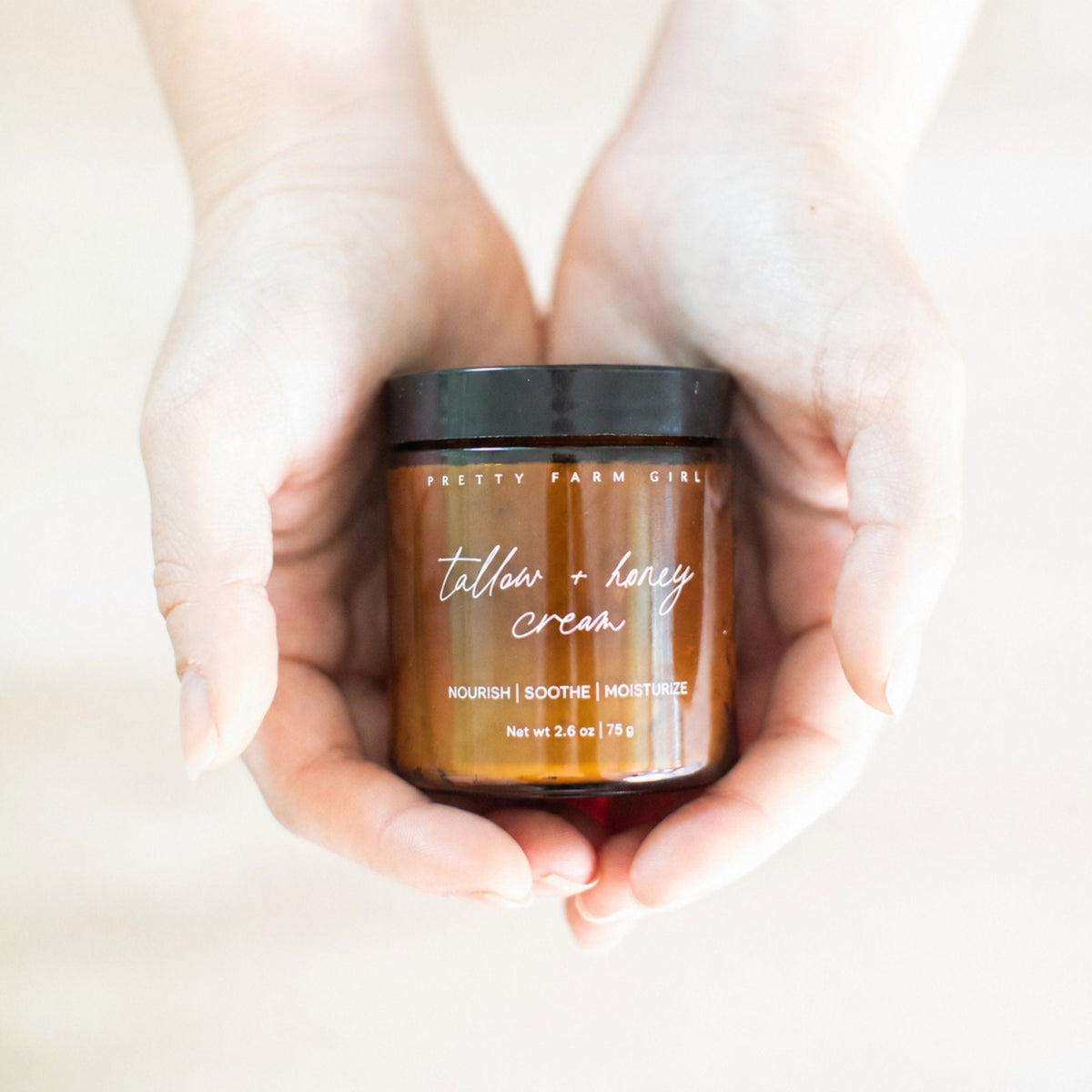 Fragrance Free Tallow + Honey Cream for Sensitive Skin Pretty farm girl
