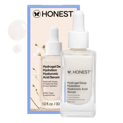 Honest Beauty Hydrogel Deep Hydration Hyaluronic Acid Serum with Rambutan 1 fl oz - Imperfect Boz This is Beauty US