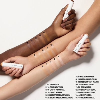 Well People Supernatural Complexion Stick Foundation + Concealer 24 Light Medium Neutral - Imperfect Box - 0.28oz This is Beauty US