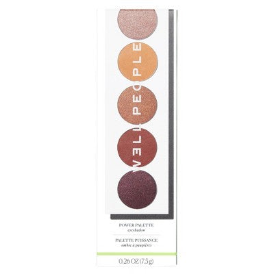 Well People Power Palette Eyeshadow Sepia 0.26oz - Imperfect Box This is Beauty US