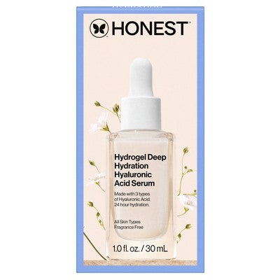 Honest Beauty Hydrogel Deep Hydration Hyaluronic Acid Serum with Rambutan 1 fl oz - Imperfect Boz This is Beauty US