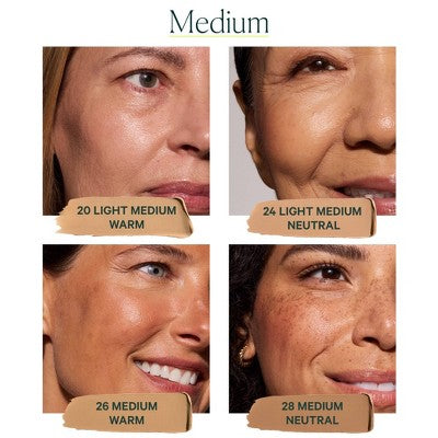 Well People Supernatural Complexion Stick Foundation + Concealer 24 Light Medium Neutral - Imperfect Box - 0.28oz This is Beauty US