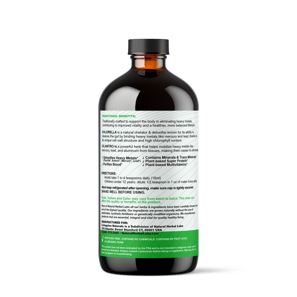 Organic Herbal Heavy Metal Detox VeggieVerve