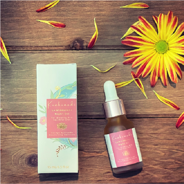Kumkumadi Luminescent Night Oil– Ayurvedic Radiance Ritual for Glowing & Rejuvenated Skin Vaidya Ayurveda