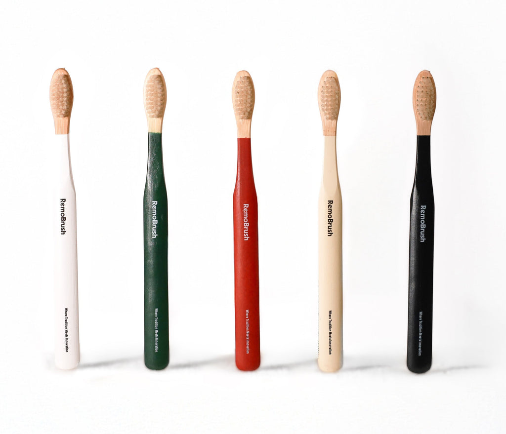 RemoBrush – Miswak Bristles Bamboo Toothbrush Remo Brush