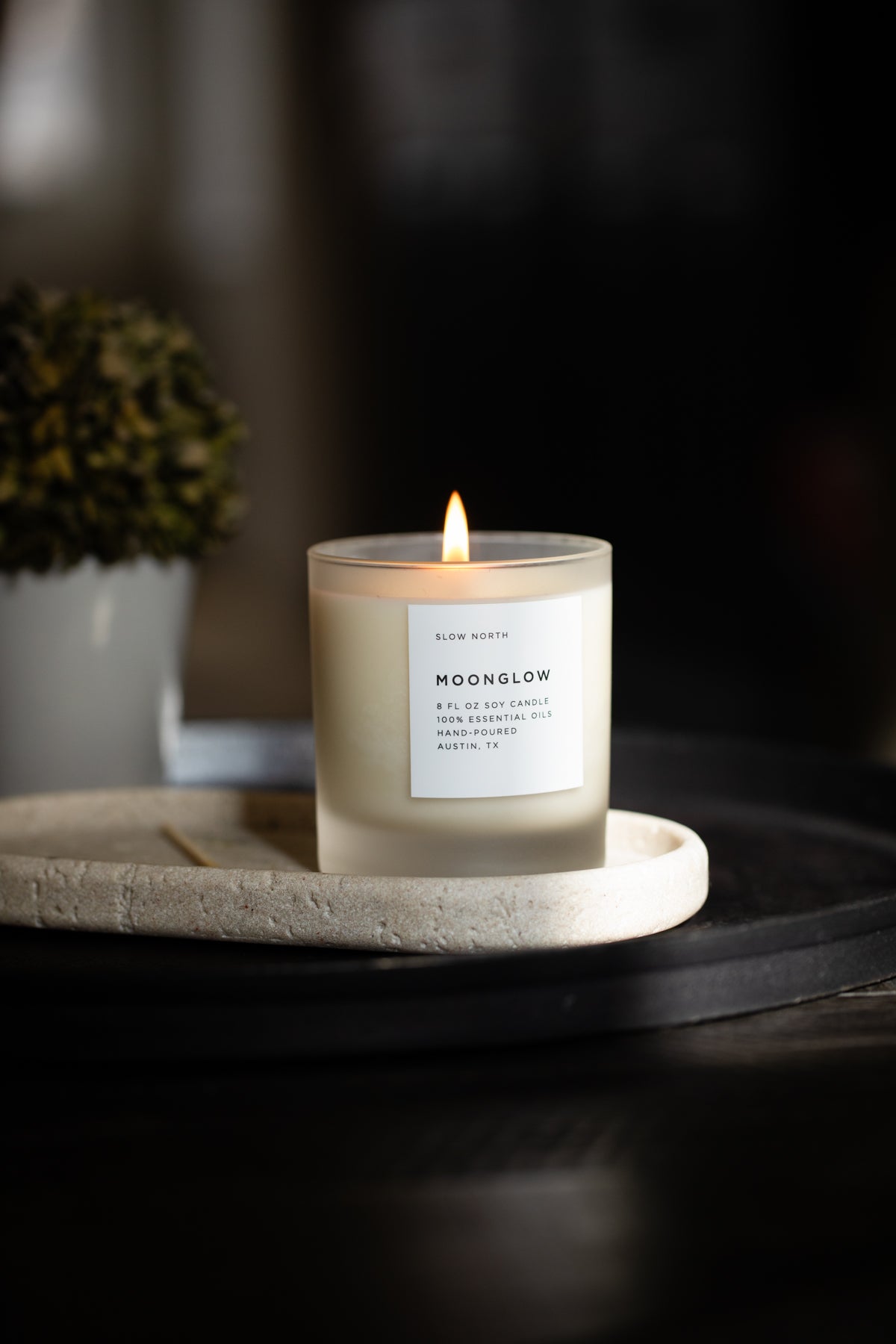 Moonglow - Signature Candle (Patchouli + Cinnamon + Black Pepper) Slow North