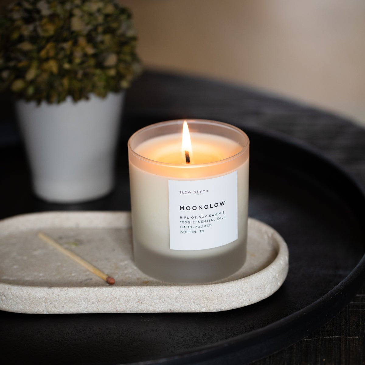 Moonglow - Signature Candle (Patchouli + Cinnamon + Black Pepper) Slow North