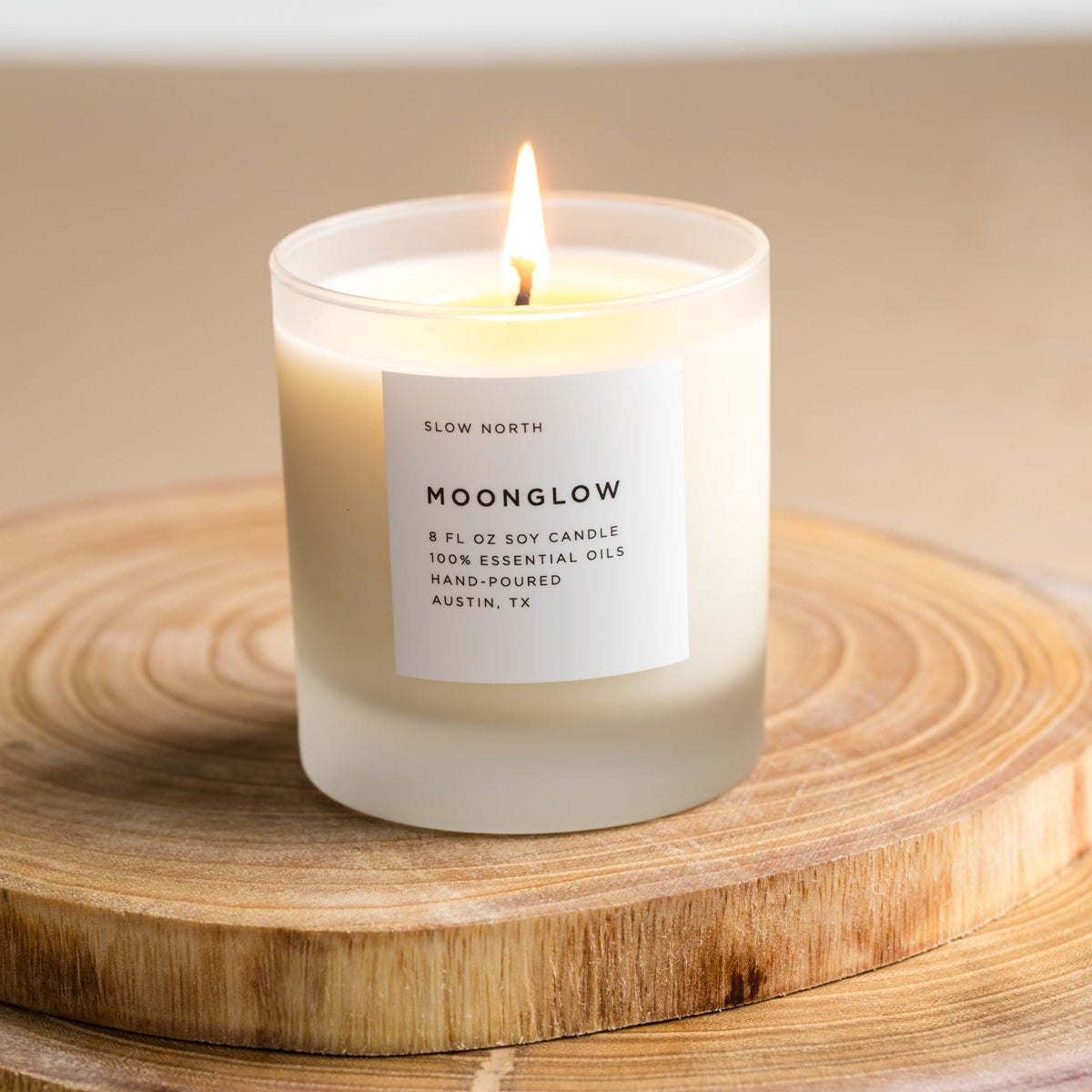 Moonglow - Signature Candle (Patchouli + Cinnamon + Black Pepper) Slow North