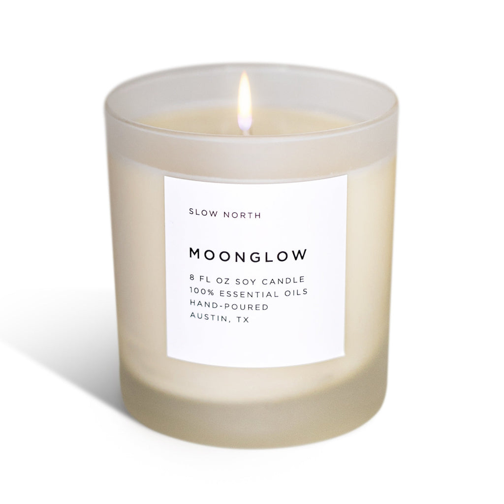 Moonglow - Signature Candle (Patchouli + Cinnamon + Black Pepper) Slow North