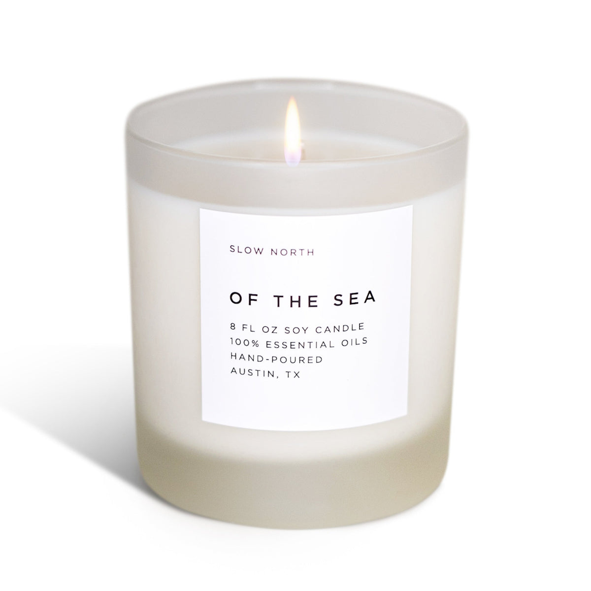 Of The Sea - Signature Soy Candle – Eucalyptus, Lavender & Peppermint Slow North