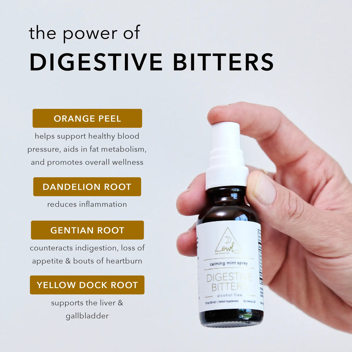 Digestive Bitters OWL Venice