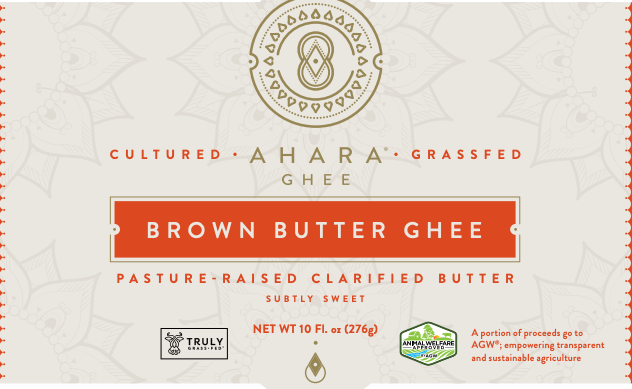 Grass-Fed Brown Butter Ghee | Ahara Rasa AHARA RASA