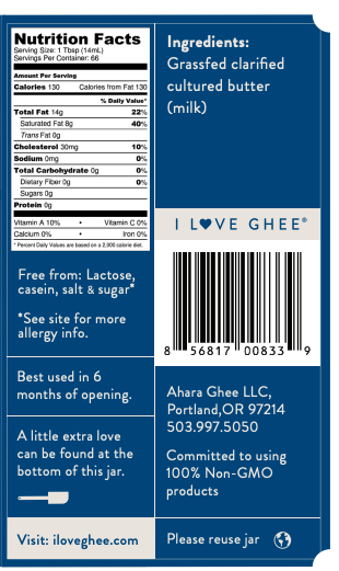 Grass-Fed Traditional Ghee | Ahara Rasa AHARA RASA