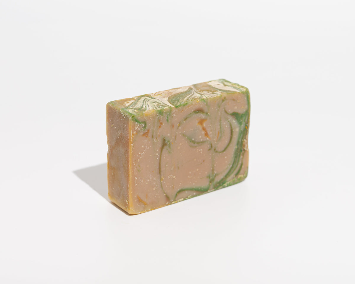 Natural Face & Body Soap Bar - Cold Processed, Organic Oils | Signature Clay Head To Toe Products