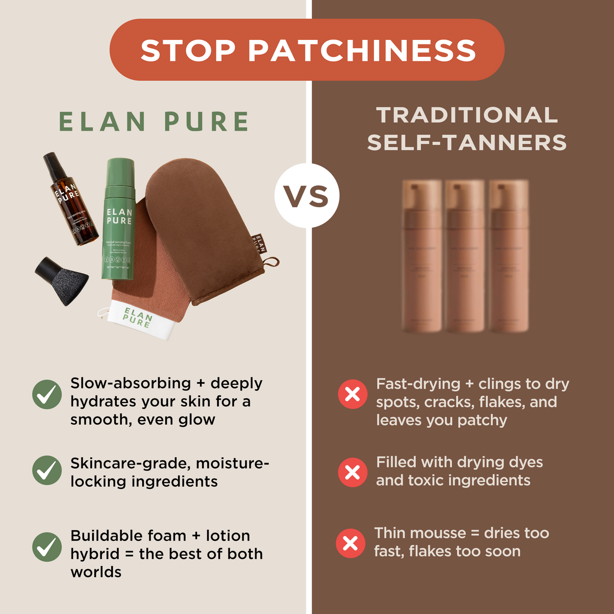 Non-Toxic Self-Tanner Elan Pure