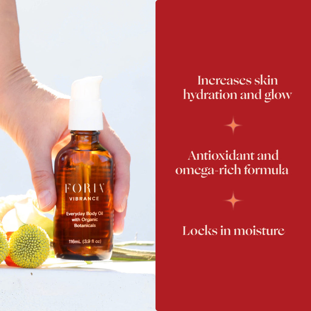 Everyday Body Oil with Organic Botanicals Foria