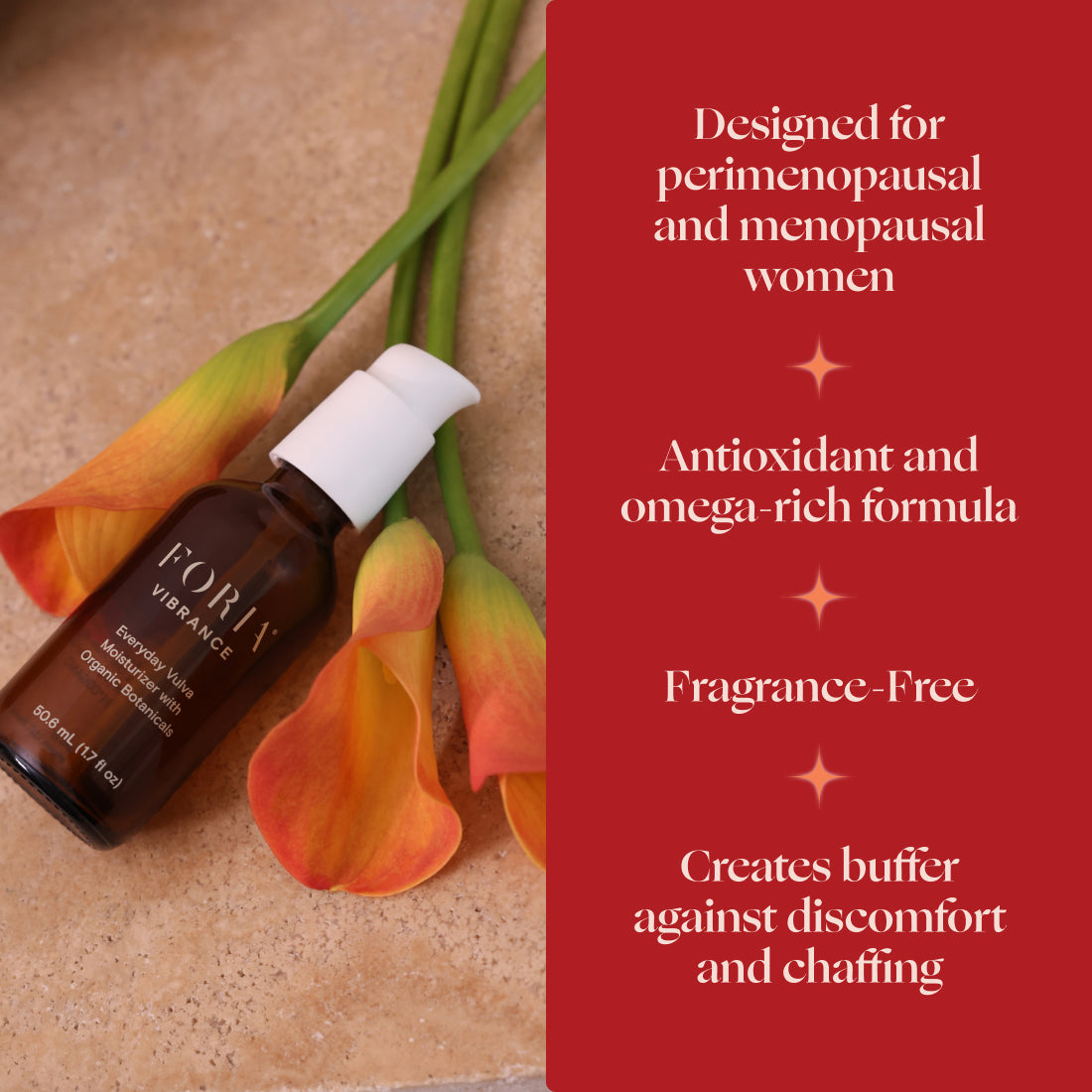 Everyday Vulva Moisturizer with Organic Botanicals Foria