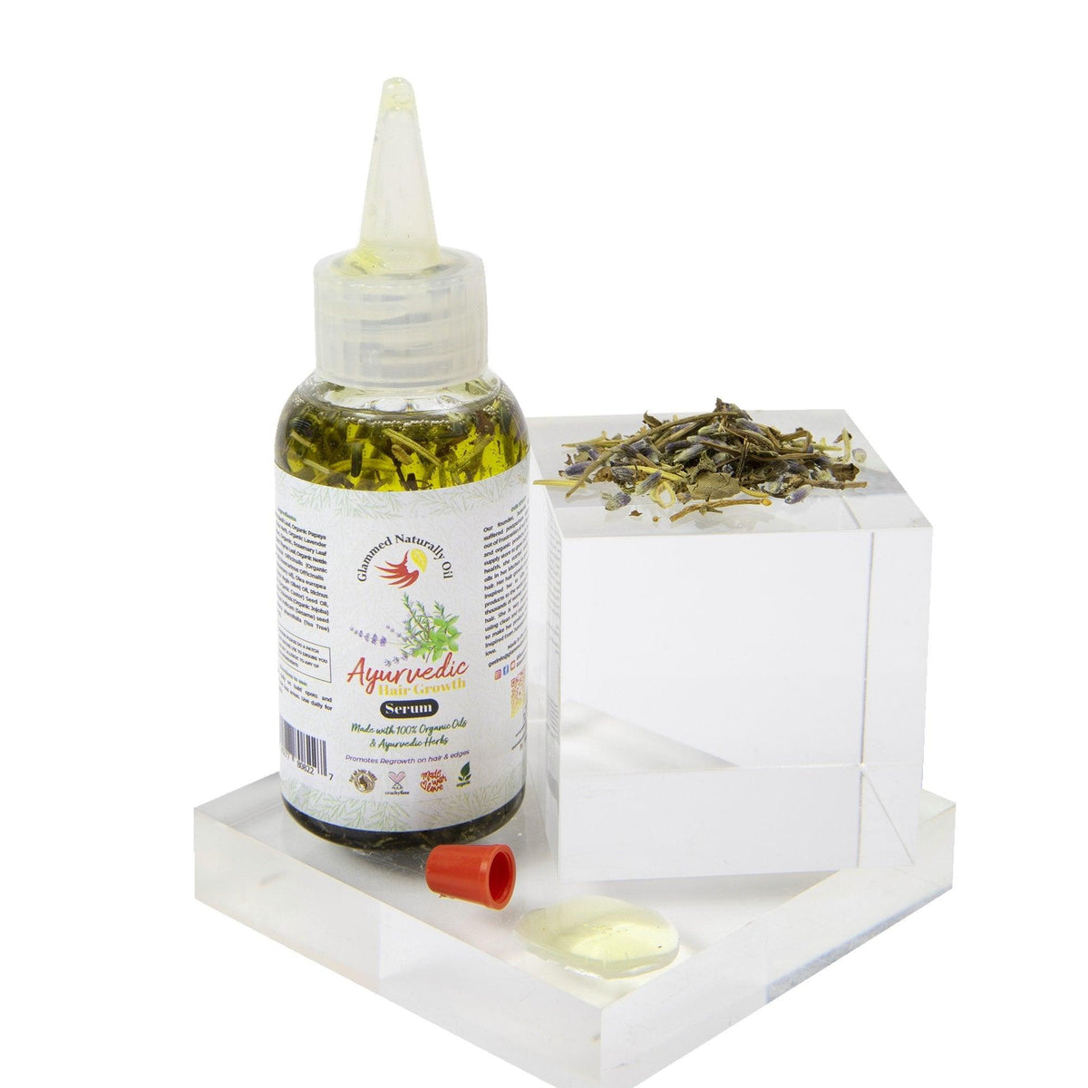 Ayurvedic Hair Growth Oil – Natural Care for Strong, Healthy Hair GlammedNaturallyOil