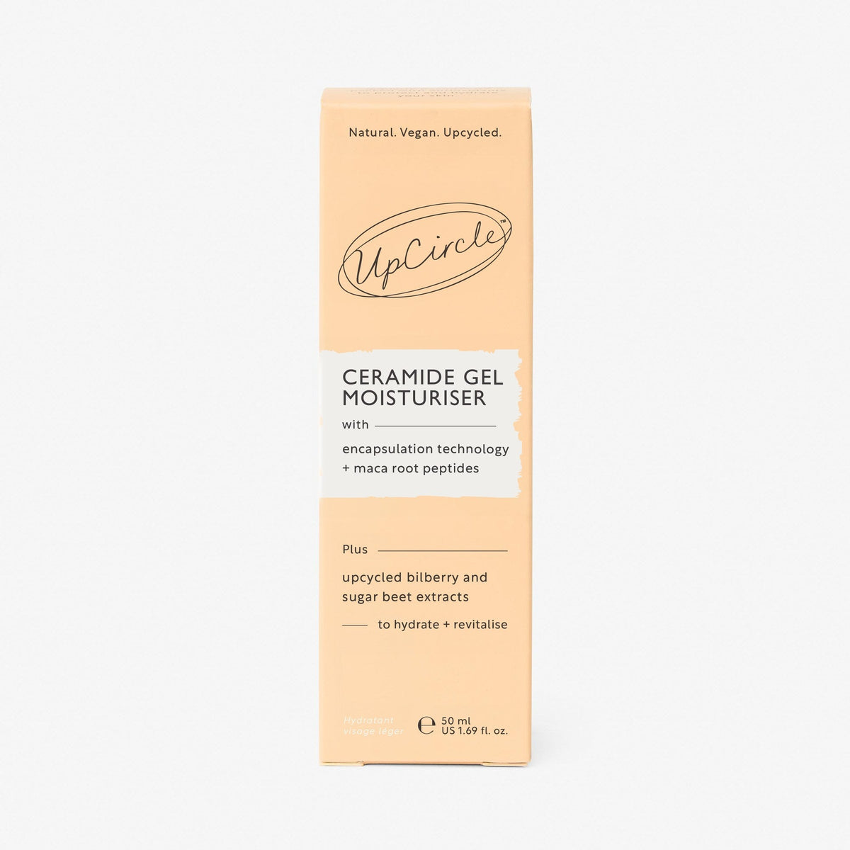 Ceramide Gel Moisturizer with Encapsulation Technology + Maca Root Peptides UpCircle