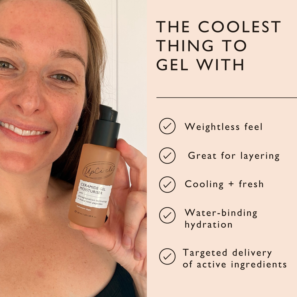 Ceramide Gel Moisturizer with Encapsulation Technology + Maca Root Peptides UpCircle