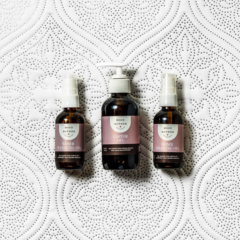 Fertility Womb Massage Oil Blends Bundle Wisdom of the Womb