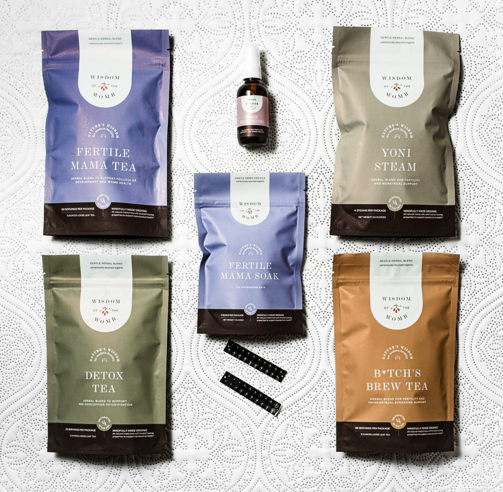 Fertility Wellness Support Bundle Wisdom of the Womb