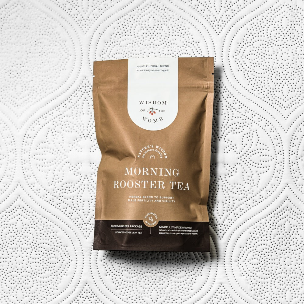 Morning Rooster Men's Fertility Tea Wisdom of the Womb