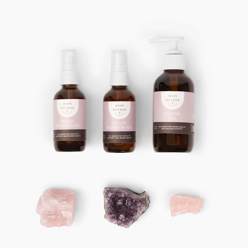 Fertility Womb Massage Oil Blends Bundle Wisdom of the Womb